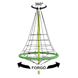 Forgó kötélmászóka - CN-1039 Forgó kötélmászóka - CN-1039