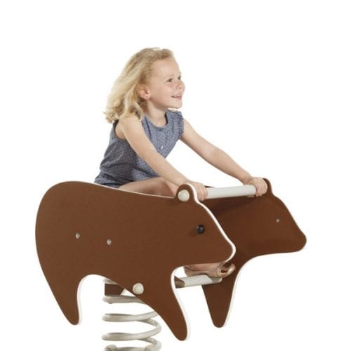 Medve beülős rugós játék - CNR 1812