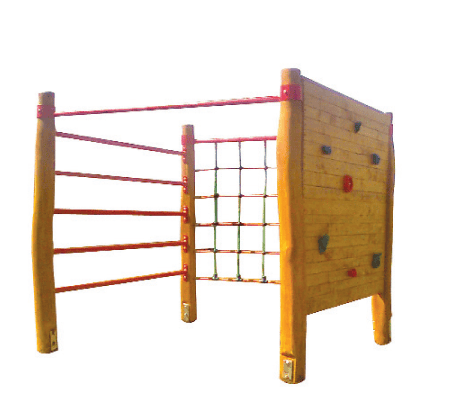 Négyszögletű mászóállvány nyújtórúddal - SJ-006/1